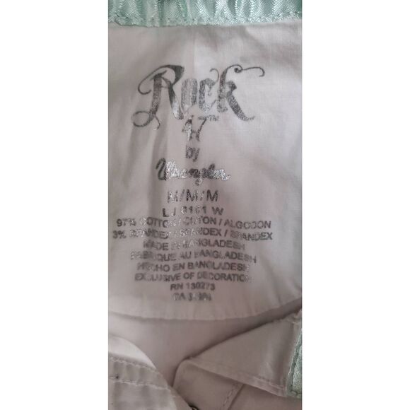 VINTAGE ROCK '47 BY WRANGLER WOMENS SHIRT - Picture 7 of 10